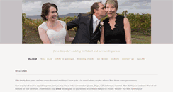 Desktop Screenshot of hobartcelebrant.com